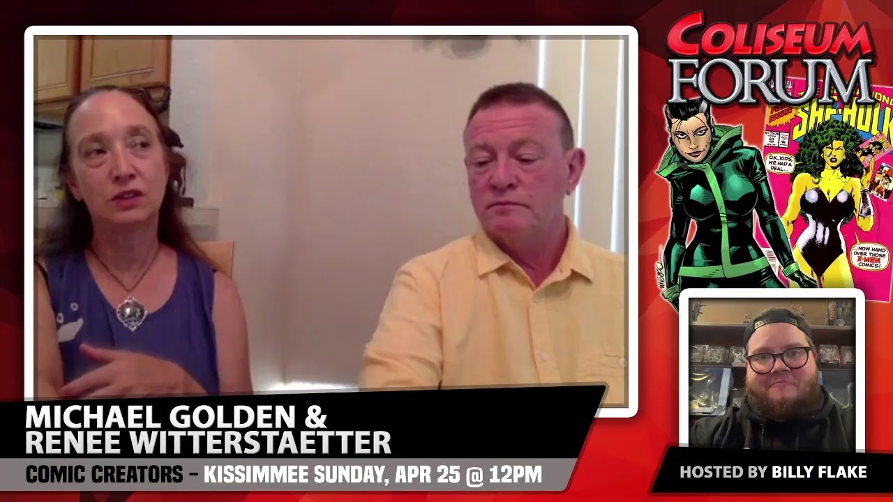 Coliseum of Comics - Michael Golden & Renee Witterstaetter