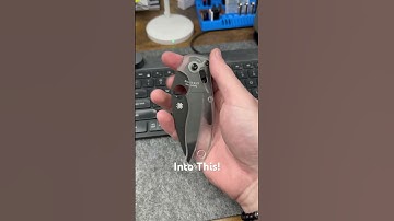 Spyderco Mods!!! Spyderco Manix 2.