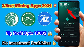 Athene Network New Mining App|| cPen Network New Best mining app || AZCoiner Mining App 2024🔥