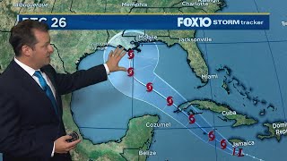 Weather Outlook for Sunday, October 4, 2020, from FOX10 News