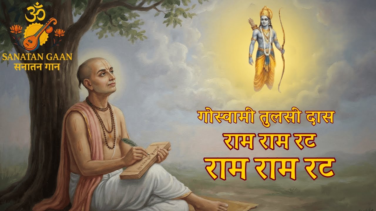 राम राम रट | तुलसीदास जी का दुर्लभ राम जप पद | राम भजन | Sanatan Gaan