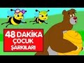 Sevimli Dostlar ile AYI çocuk şarkısı ve 48 Dakika Çocuk Şarkıları 2016 - 2017 | Adisebaba TV