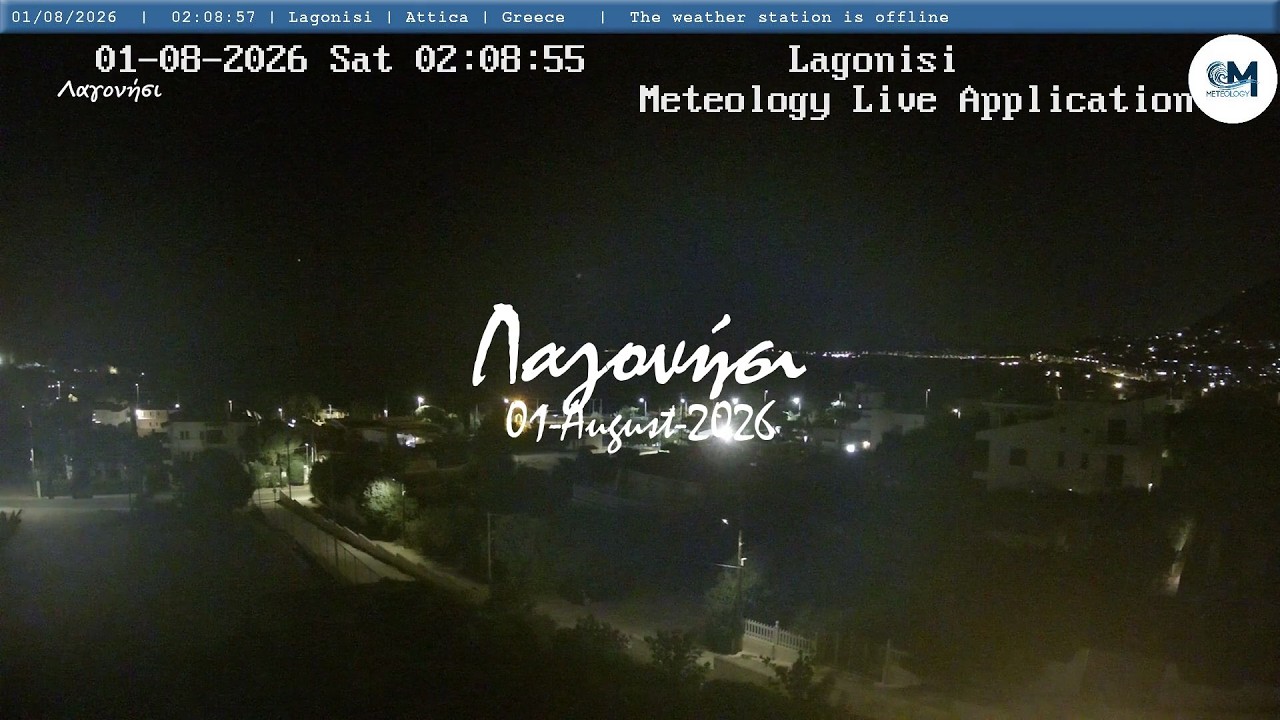 🌴 01-August-2026, Κάμερα Λαγονήσι Timelapse, Timelapses.gr 🇬🇷