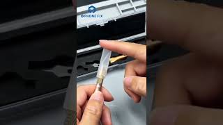 How to use REFOX RS75 PryPen Dual-headed Handle with Knife and Brush kit for Mobile Phone Repair
