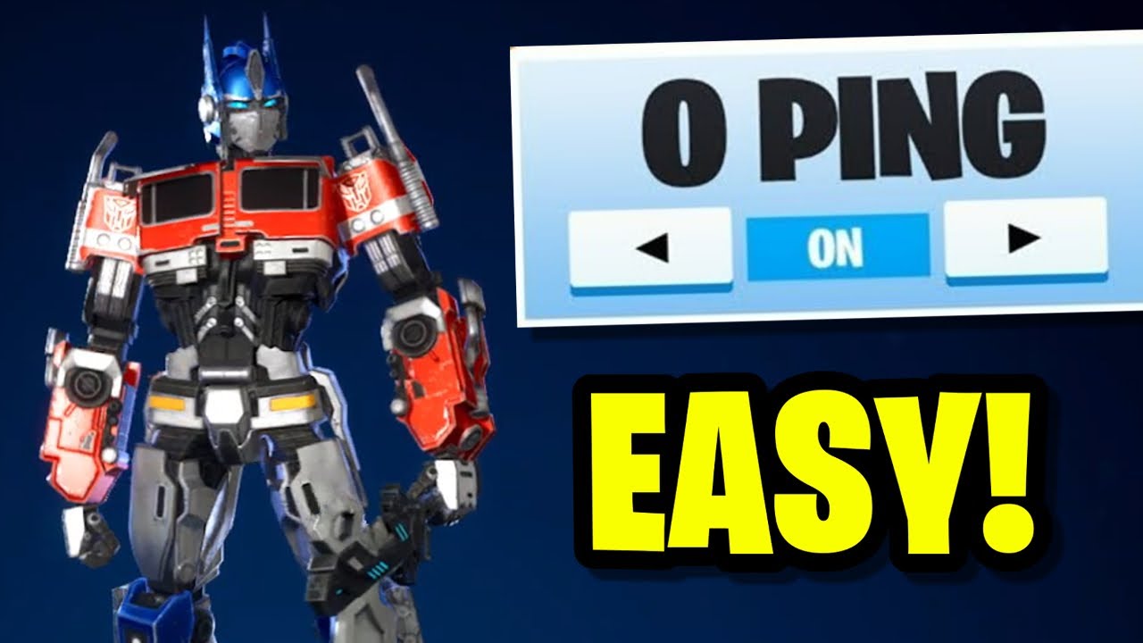 How to REDUCE LAG And Get 0 PING in Fortnite Chapter 4 Season 3! - YouTube
