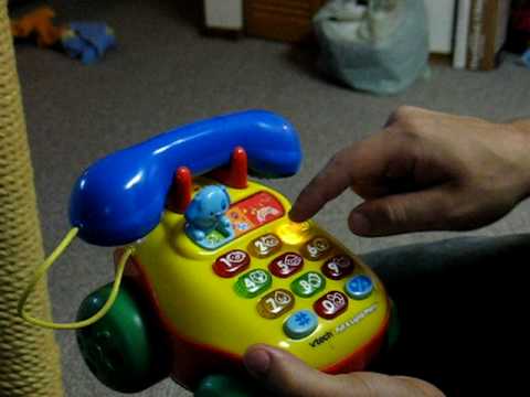 How to get the baby phone toy to curse