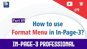 How to make Style Sheets Command & Define Colors in InPage 3 Professional, Lesson 09 in Urdu & Hindi