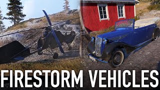 Battlefield 5 - Firestorm - All Transport Vehicles (Cars, Schwimmwagen, Flettner Helicopter)