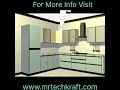 U-shaped Modular Kitchen 12x9 #kitchendesign #kitchenlayout #viralshorts