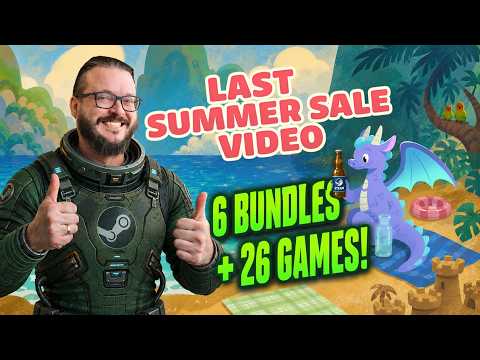 CRAZY DEALS! 🕹️LAST STEAM SUMMER SALE 2026 VIDEO!