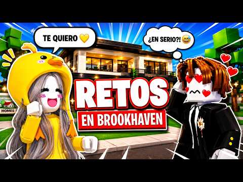 CUMPLIENDO RETOS EN BROOKHAVEN VERSION SAN VALENTIN | PAU