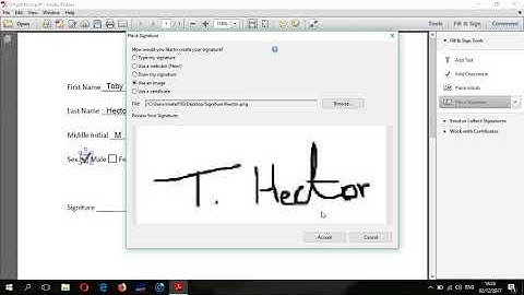 "How to fill a document and Insert Signiture using Adobe Reader"