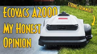 Is This the FUTURE of Lawn Care? 🤯 | ECOVACS A2000 LiDAR Pro Honest Review