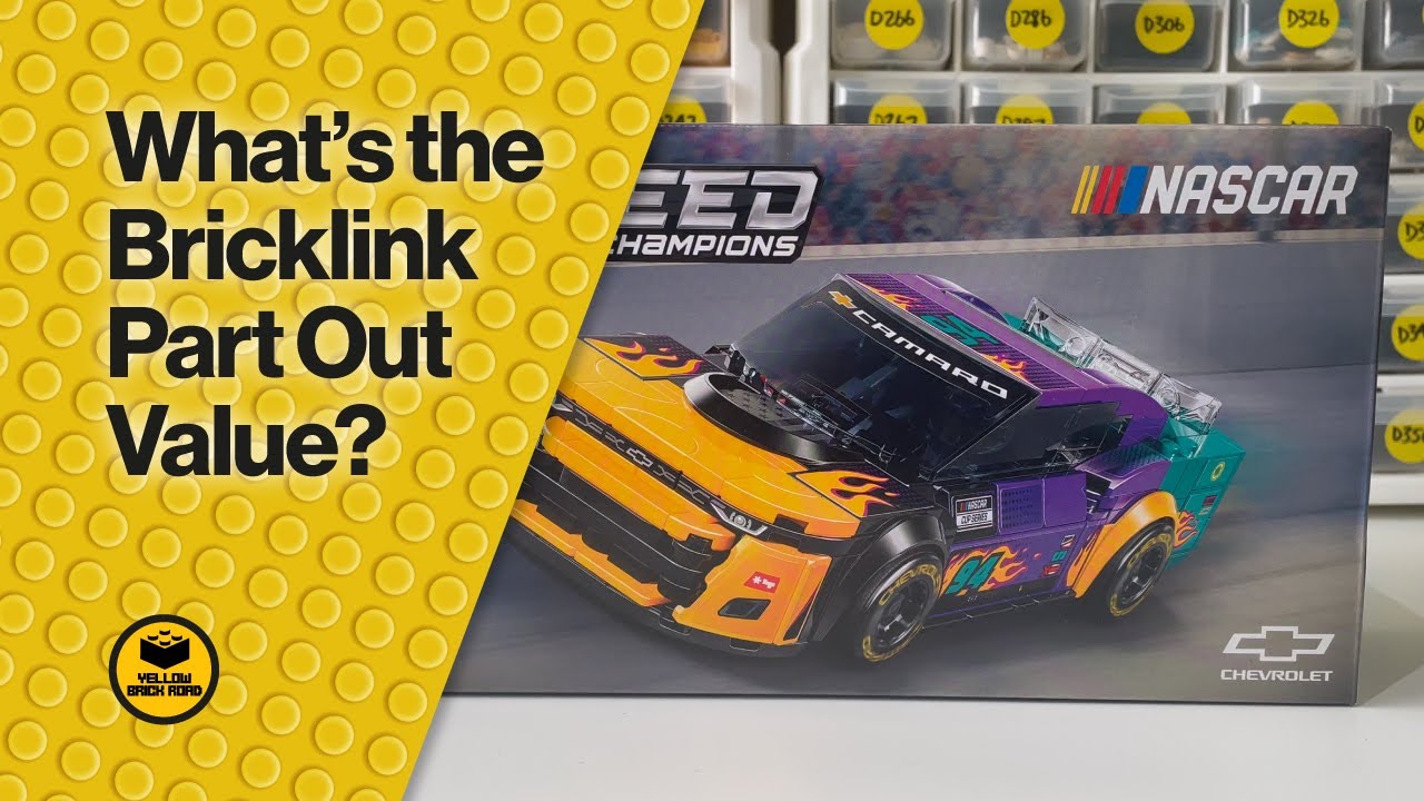Lego NASCAR Next Gen Chevrolet Camaro ZL1 76935 - купить