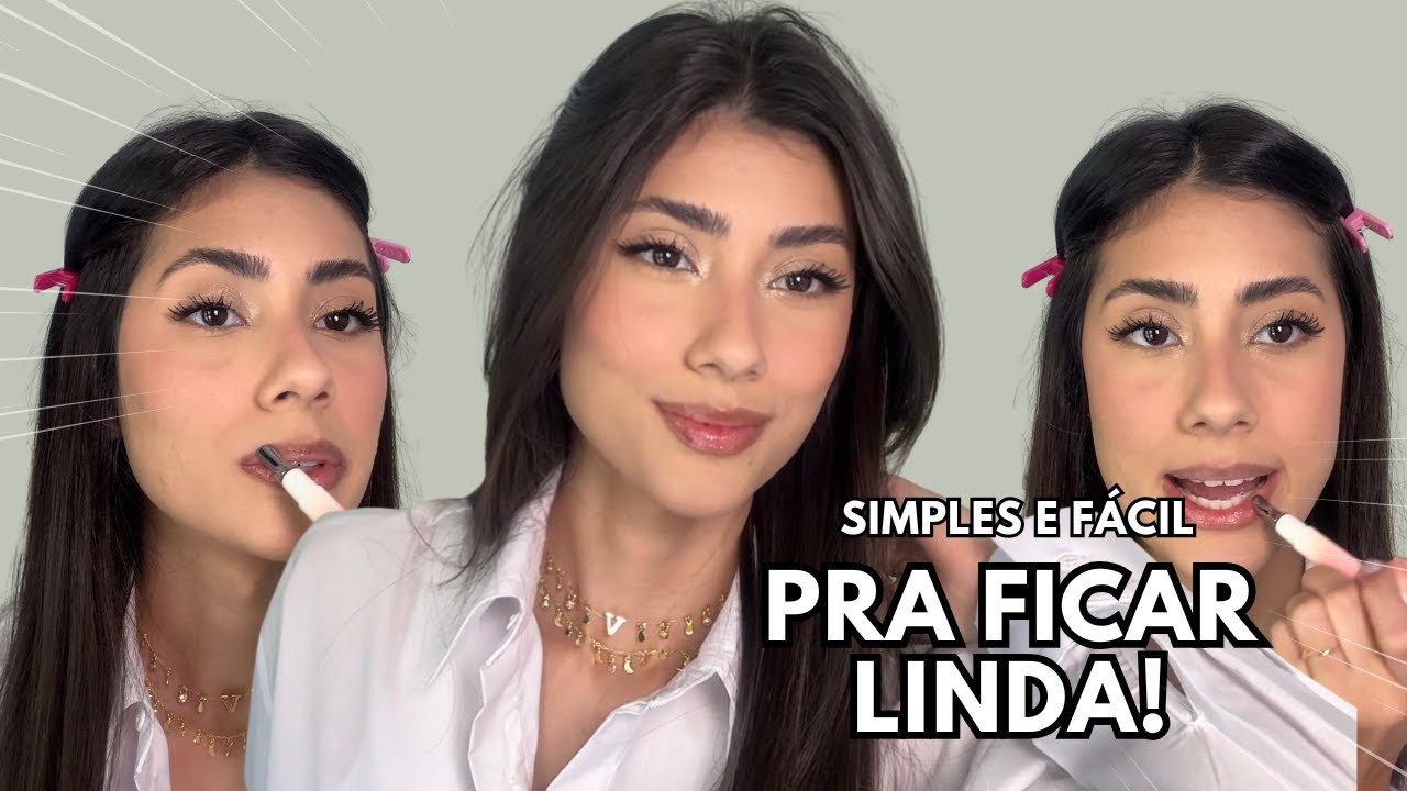 Minha maquiagem pro dia a dia ✨