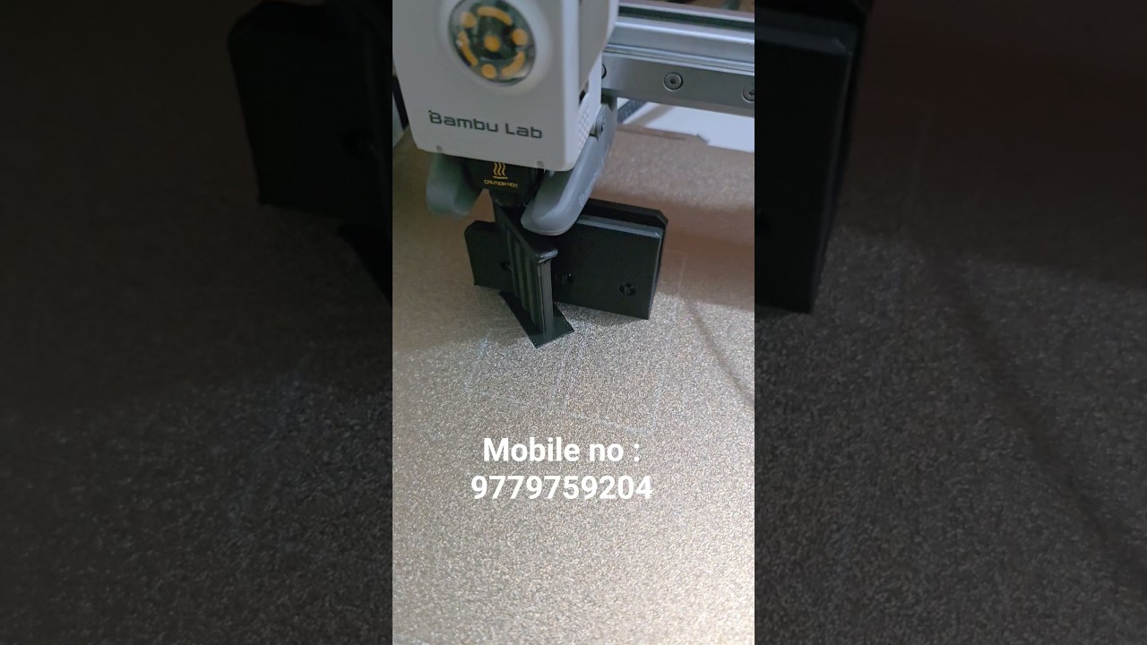 Cistomized bracket 3d design and 3d printing for indutrial application 