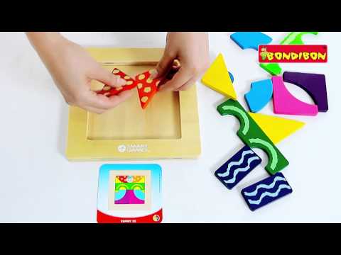 Логическая игра BONDIBON Smart Games - Дуэт пазл