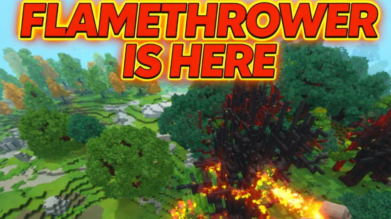 Hytale Flamethrower Is Here!