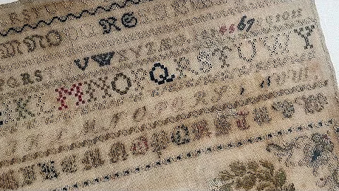 Stitch West 2022 Recap plus adding to my Antique S...