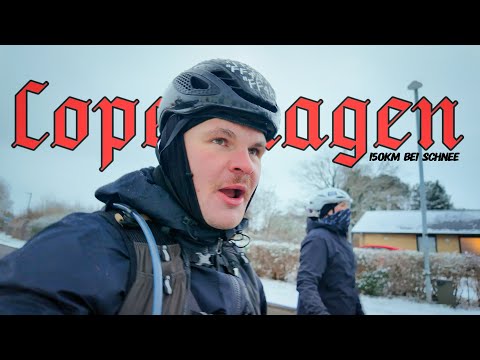 150km WINTERTOUR bei SCHNEE - nach Copenhagen für ein Burger🍔/ Joshua Ehler