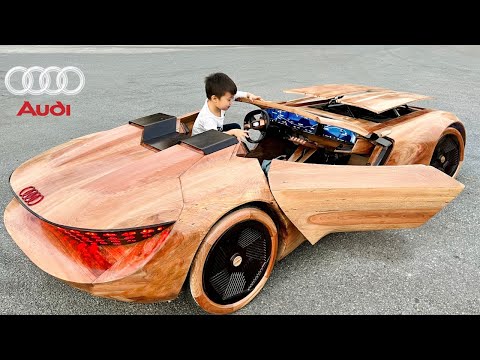 Dad Spends 2.5 month Building The Newest Audi For His Daughter