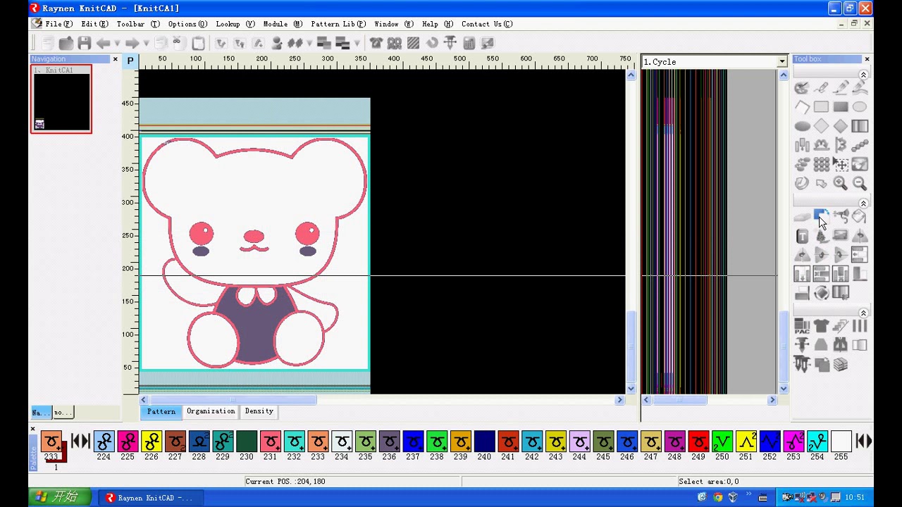 Pattern design_ 3 Tool box_ 3.6 Colour change - YouTube