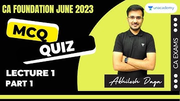 MCQ Webseries | L1 | Demand, Supply, Consumer Behaviour | Part 1 | Akhilesh Daga