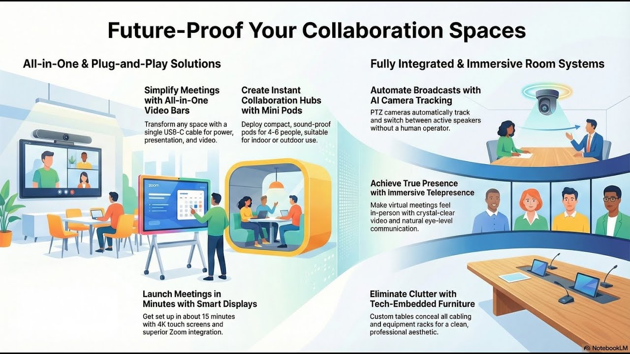 Integrated AV Ecosystem | All Solutions on One Page