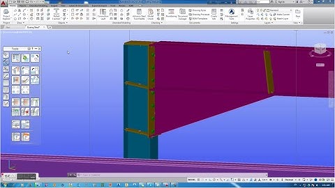 COPYING CONNECTION IN AUTODESK ADVANCE STEEL 2016