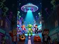Shadow Hustle Nights – Roblox Alien Dance Under the UFO 🛸