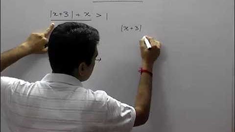 Modulus function and a question on it - Functions - Part 4