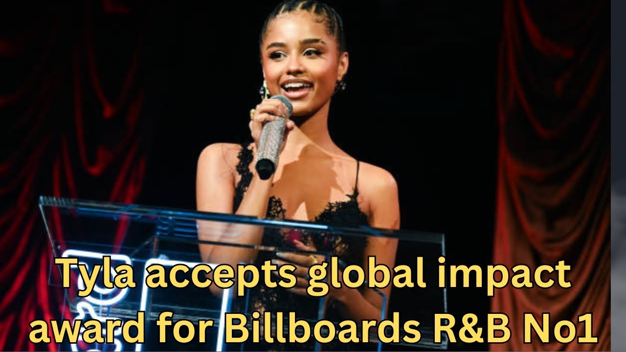 Billboards award R&amp;B No1: Tyla received award for global impact - YouTube