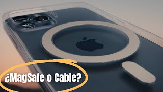 ¿Cómo debes cargar tu iPhone? ¿Cable o MagSafe?