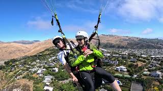 Paragliding in Christchurch