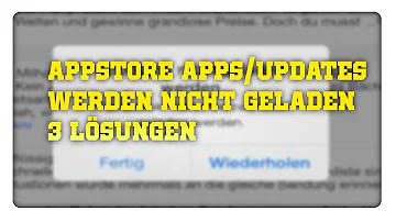 Wieso kann ich meine Apps nicht mehr aktualisieren?