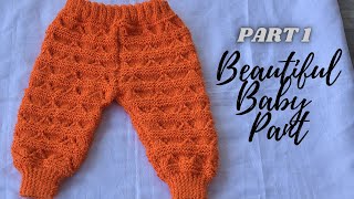 One-year-old Beautiful Baby Pant - Part 1(Pant Design) I Nepali Knitting I Pabitra Silai Bunai