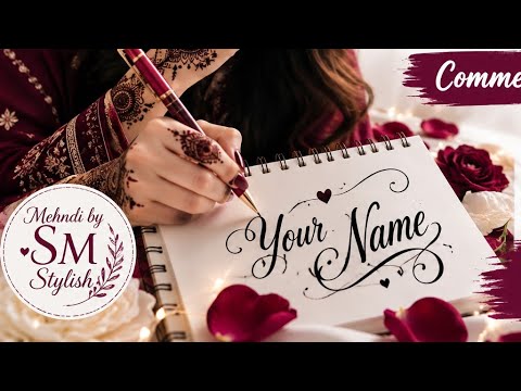 LIVE ✍️ Write Your Name Beautifully 💖 | Free Name Writing | Join Now #trending