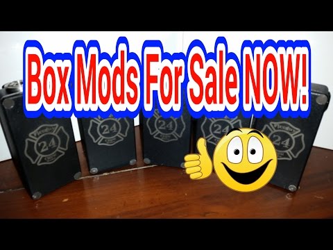 Fireguy24 Box Mods Available
