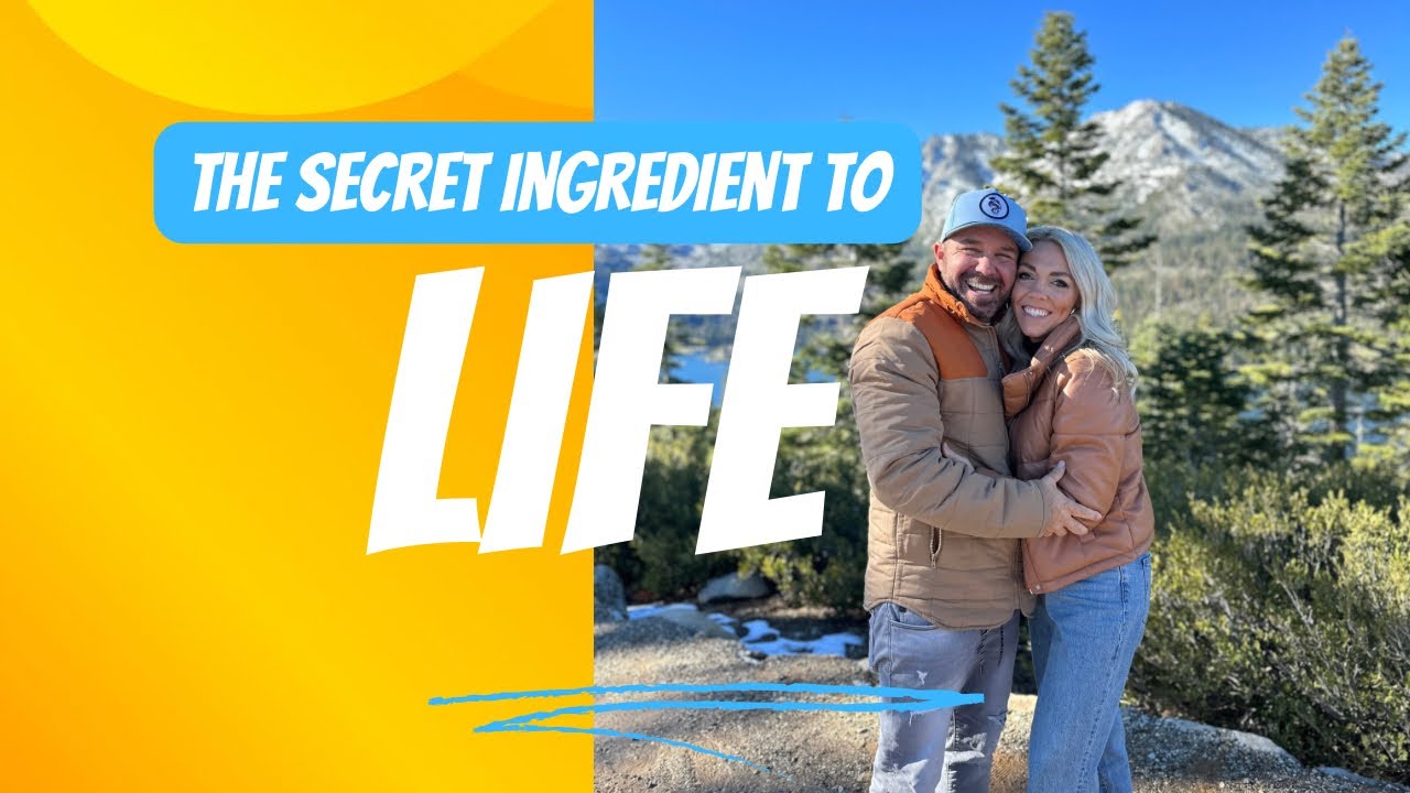 Secret “Life” Ingredient *3 minute devotional YouTube