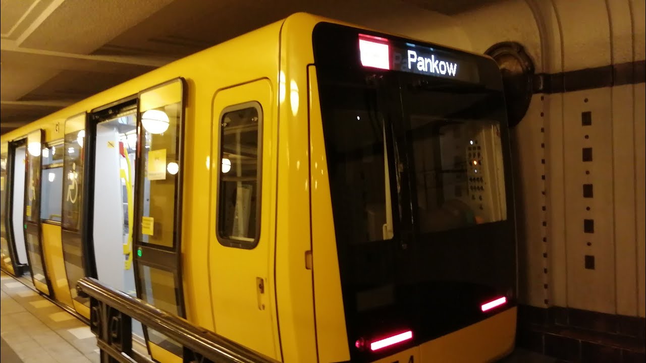 U-Bahn Berlin Mitfahrt von Pankow bis Breitenbachplatz im IK18 auf U2 Aussetzer Komplett