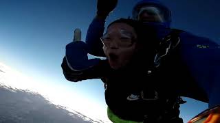 15000Ft Skydive Jump Moment