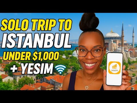 Thumbnail for Solo Trip to Istanbul, Turkey for Under $1,000! ✈️ | How I Stay Connected with Yesim eSIM 📶