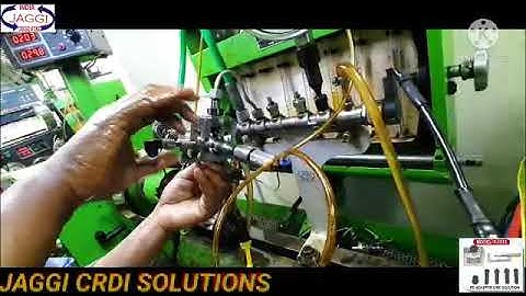 369 Tata Prima Injector Testing Video On CRDI System And Test Bench