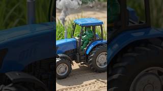 Mini Tractor Grass Cutting Machine | Hulk Farmer Amazing Farming Adventure