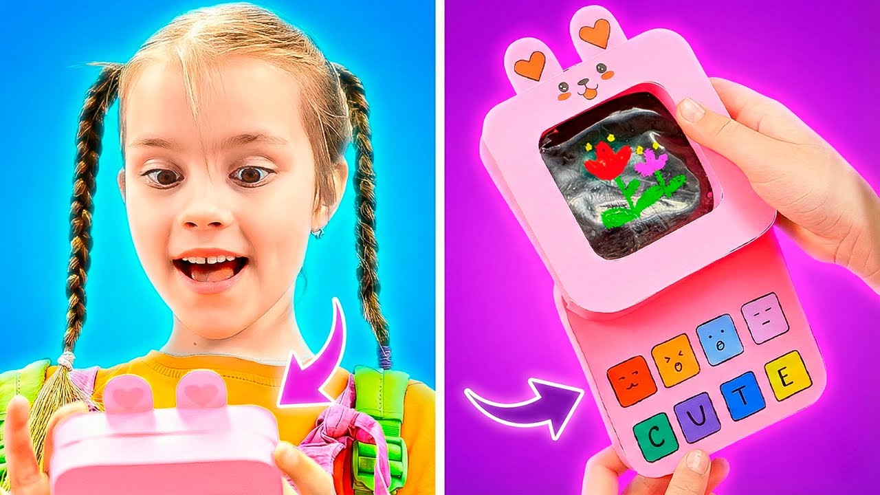 📱 Let’s Create & Play! Easy Paper Crafts and More Kid Fun! 🎀