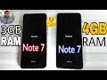 Redmi Note 7 (4GB) vs Note 7 (3GB RAM) Speed Test Comparison?