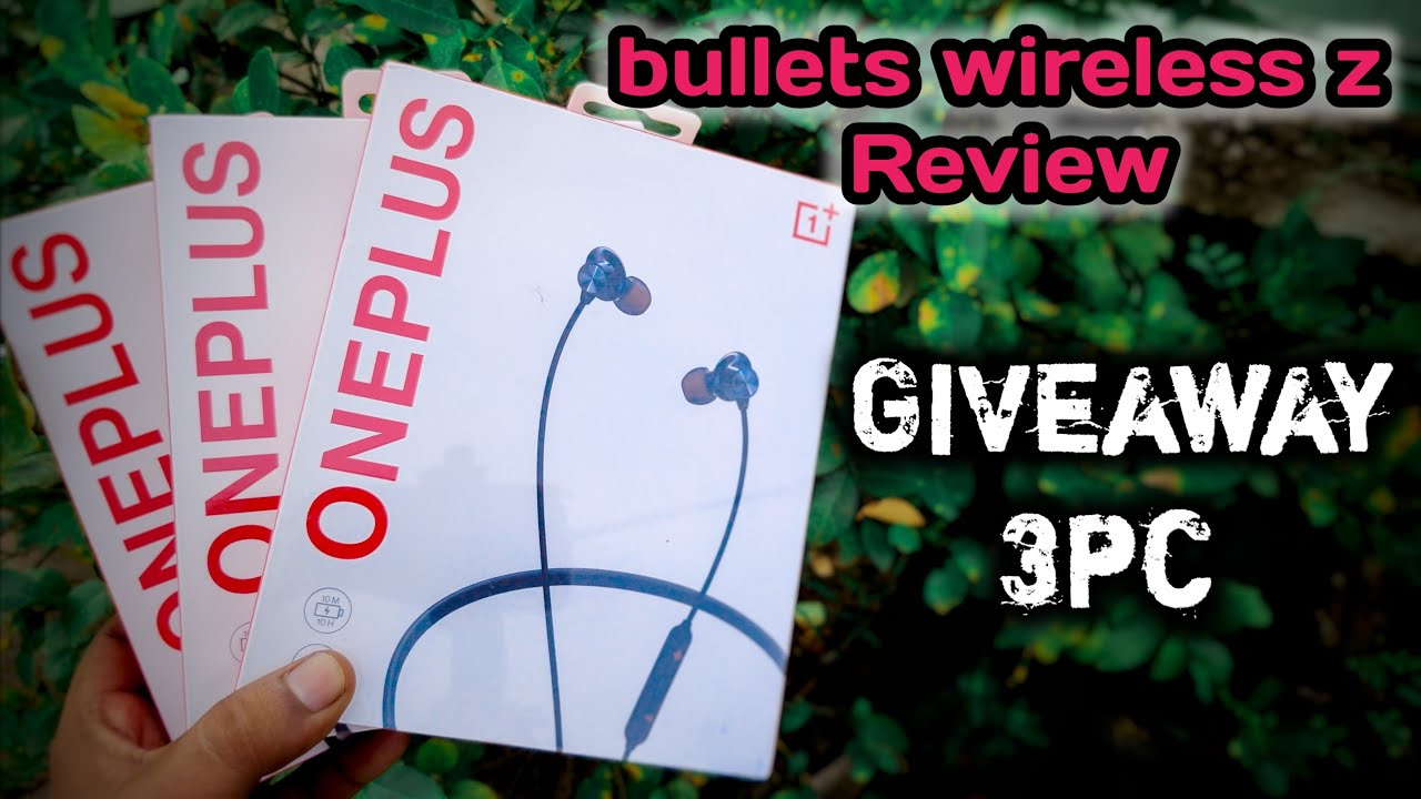 OnePlus Bullets Wireless Z giveaway  || Pijush tech ||