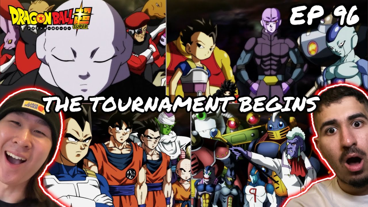 TOURNAMENT OF POWER BEGINS! | DRAGON BALL SUPER EPISODE 96 REACTION