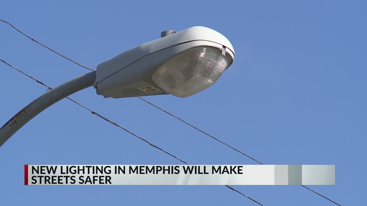 Mayor says new lighting in Memphis will make streets safer YouTube