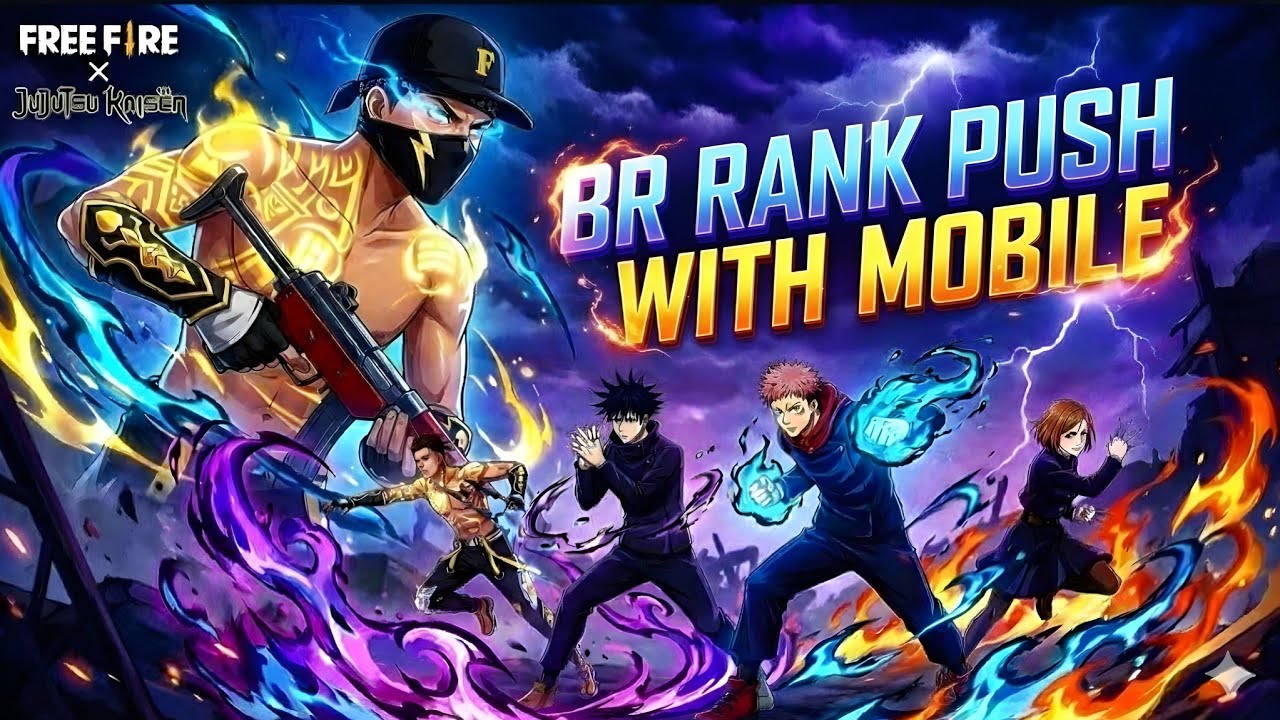 LIVE(DAY 1) DAKSH IS LIVE BR RANK PUSH INDIAN SERVER 💯😉 FREE FIRE INDIA LIVE 